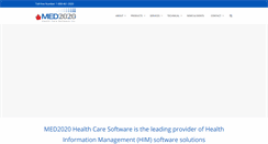 Desktop Screenshot of med2020.ca