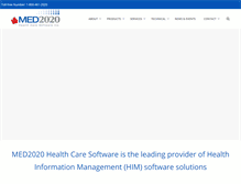 Tablet Screenshot of med2020.ca